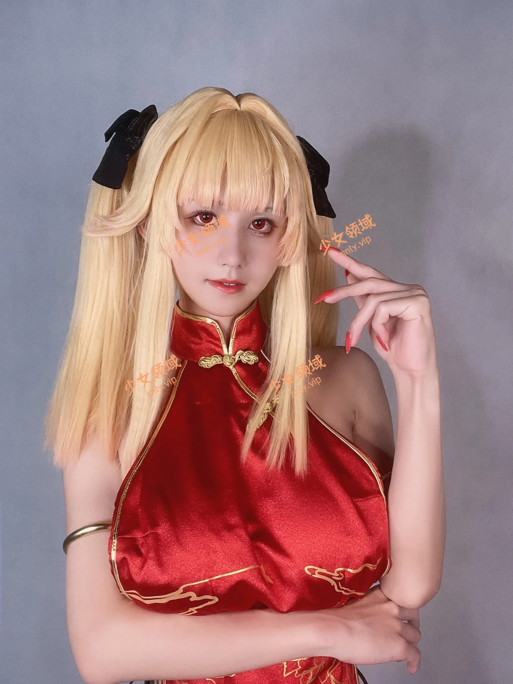 桜满三时 – NO.04 萌姬联合 旗袍-自拍 29P [30P]插图9